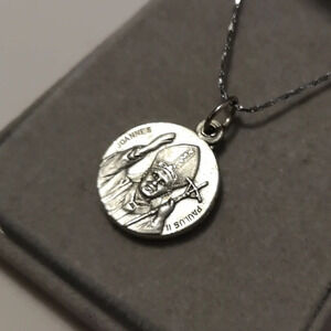 925 necklace  & Vatican pendant